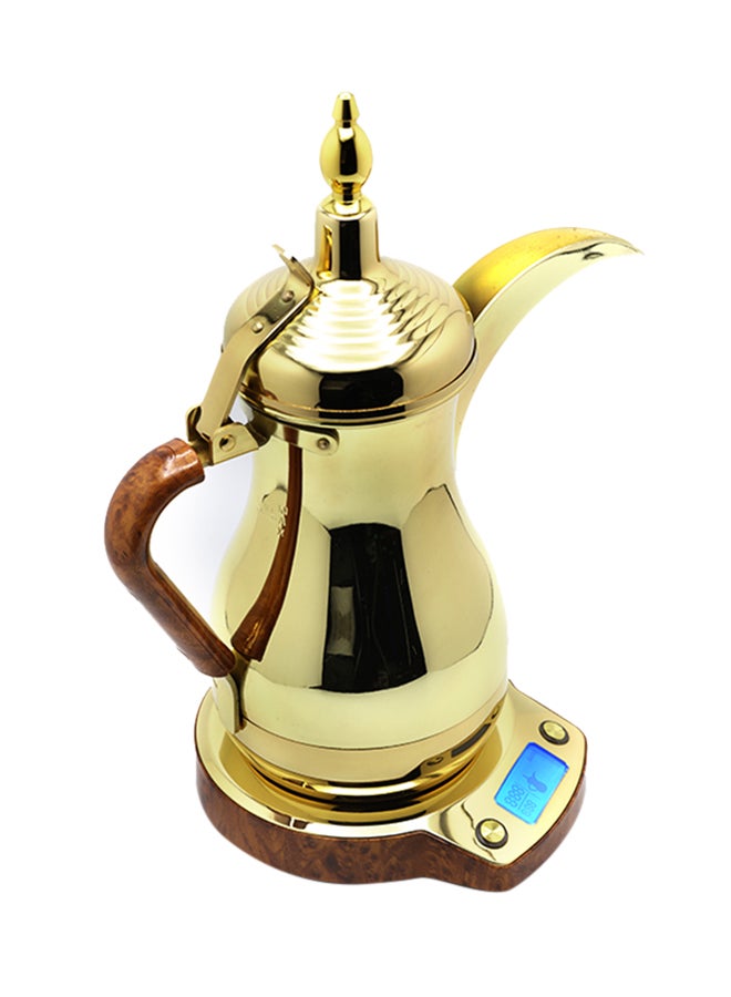 ديم ماكينة صنع القهوة العربية ذهبي 1لترات - Image 2