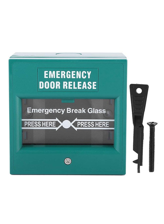 Generic - Emergency Door Release Fire Alarm Green 8.9x5.1x8.9centimeter - Image 1