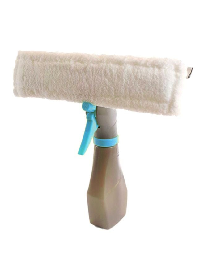 SAPU Spray Cleaner With Mop And Wiper Grey/White 5.5×3.5×24cm  - Image 1