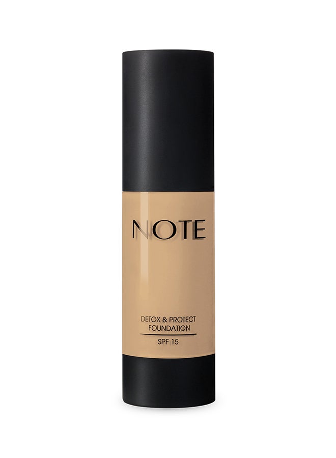 Note Detox And Protect Liquid Foundation SPF15 03 - Medium Beige - Image 1