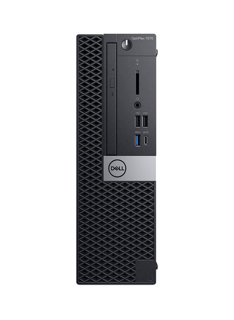 OptiPlex 7070SFF Tower PC With Core i7 Processor/8GB RAM/1TB HDD/Integrated Intel Graphics Black
