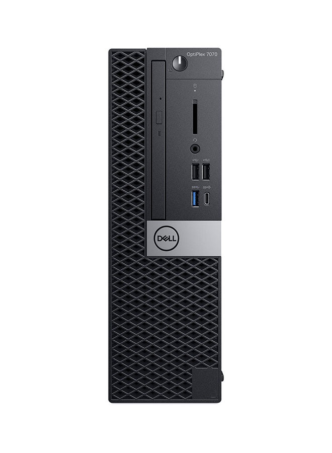 ديل - كمبيوتر رأسي أوبتي بليكس 7070SFF بمعالج كور i7/وذاكرة رام سعة 8 جيجابايت/ومحرك أقراص صلبة سعة 1 تيرابايت/وبطاقة رسومات إنتل مدمجة أسود - Image 1