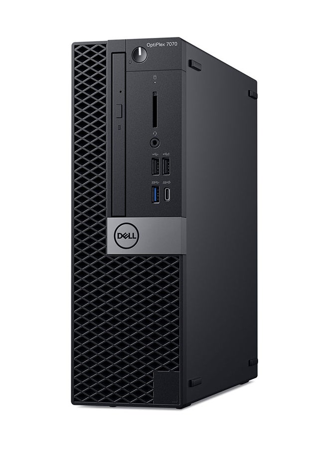 ديل - كمبيوتر رأسي أوبتي بليكس 7070SFF بمعالج كور i7/وذاكرة رام سعة 8 جيجابايت/ومحرك أقراص صلبة سعة 1 تيرابايت/وبطاقة رسومات إنتل مدمجة أسود - Image 1