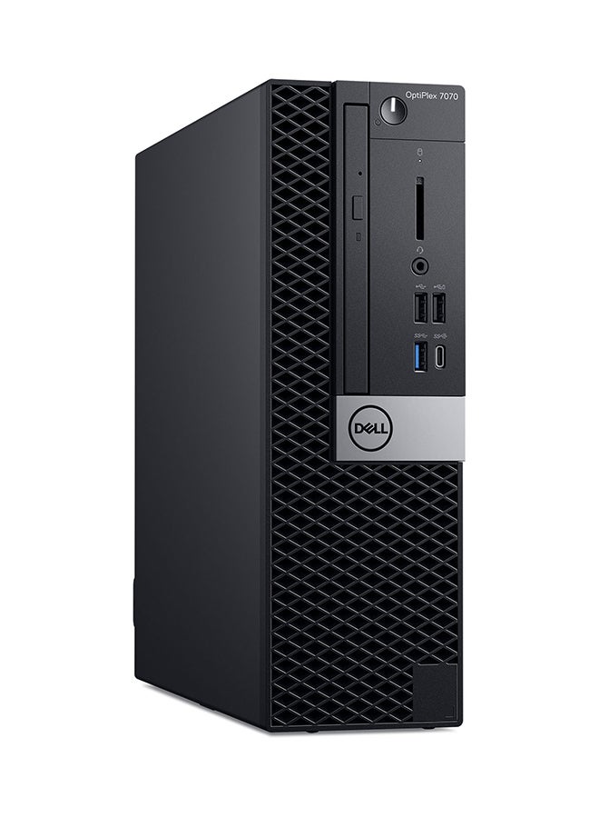 ديل - كمبيوتر رأسي أوبتي بليكس 7070SFF بمعالج كور i7/وذاكرة رام سعة 8 جيجابايت/ومحرك أقراص صلبة سعة 1 تيرابايت/وبطاقة رسومات إنتل مدمجة أسود - Image 1