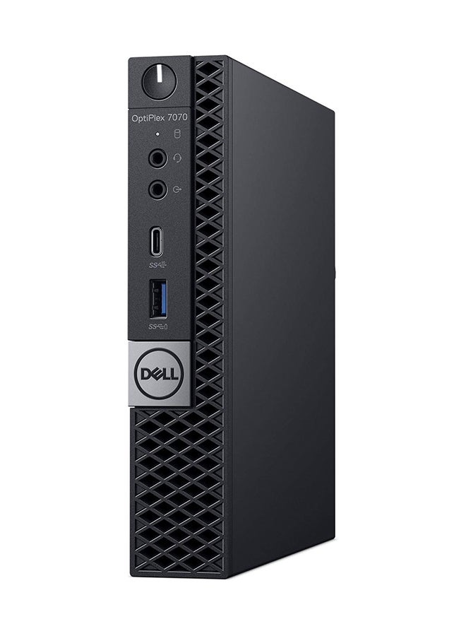 ديل كمبيوتر مكتبي أوبتيبلكس 7070 رأسي وصغير بمعالج كور i5/ذاكرة رام سعة 8 جيجابايت/محرك أقراص صلبة سعة 1 تيرابايت/بطاقة رسومات إنتل بدقة عالية الوضوح أسود - Image 3