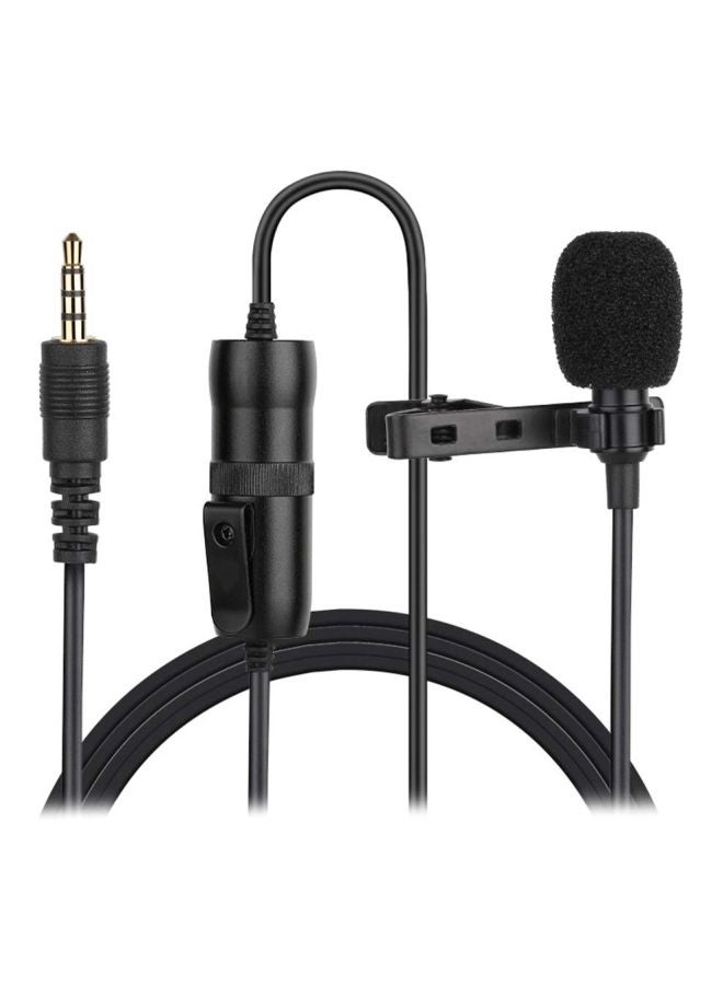 ميكروفون محمول مزود بمشبك 1D7776-4 أسود - Image 1