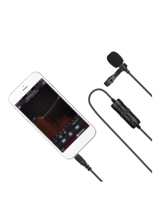 ميكروفون محمول مزود بمشبك 1D7776-4 أسود - Image 2