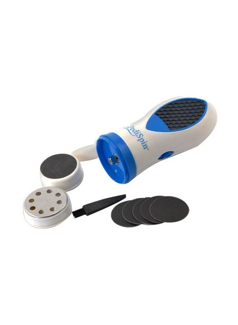 Electric Grinding Foot Care White/Blue