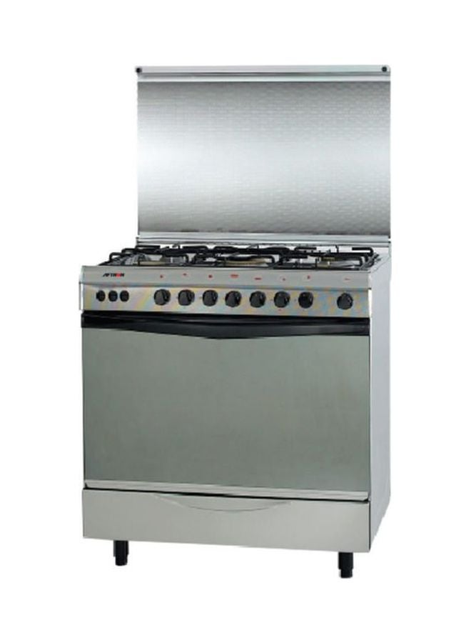 AFTRON - 5-Burner Cooking Range AFGR8055FST Silver - Image 1