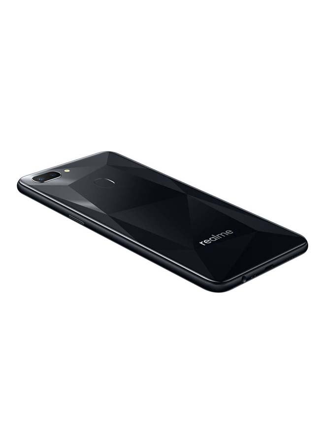 ريل مي - هاتف C2 2020 بشريحتين SIM وذاكرة رام 3 جيجابايت وذاكرة داخلية 64 جيجابايت يدعم تقنية 4G LTE، لون أسود دايموند - Image 1