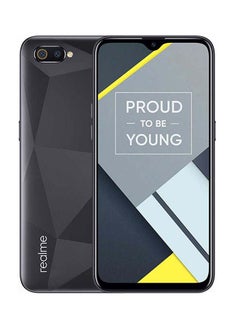 هاتف C2 2020 بشريحتين SIM وذاكرة رام 3 جيجابايت وذاكرة داخلية 64 جيجابايت يدعم تقنية 4G LTE، لون أسود دايموند