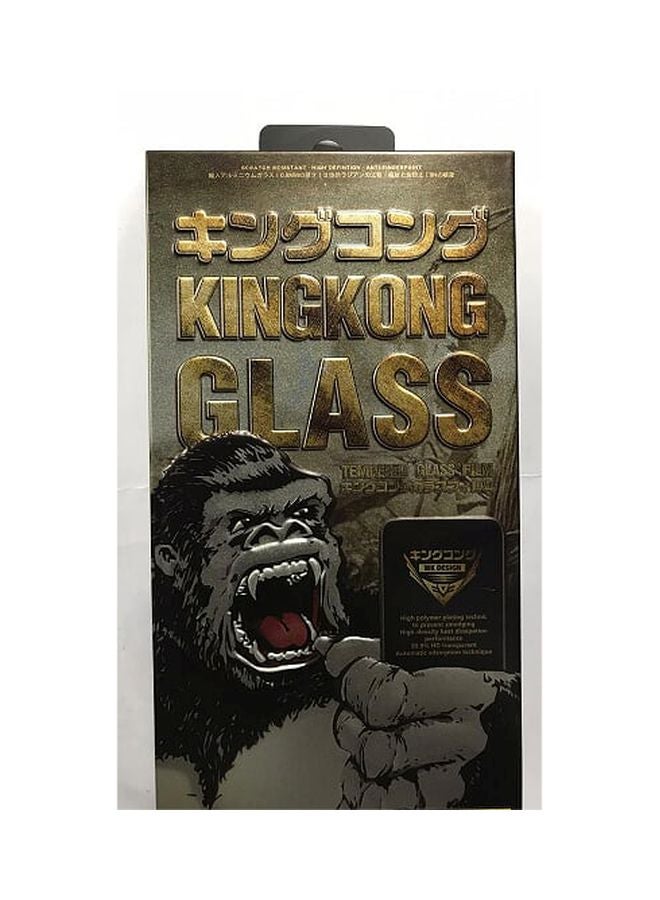 KingKong 3D Tempered Glass Screen Protector For Apple iPhone 6/6 Plus Black/Clear - Image 2
