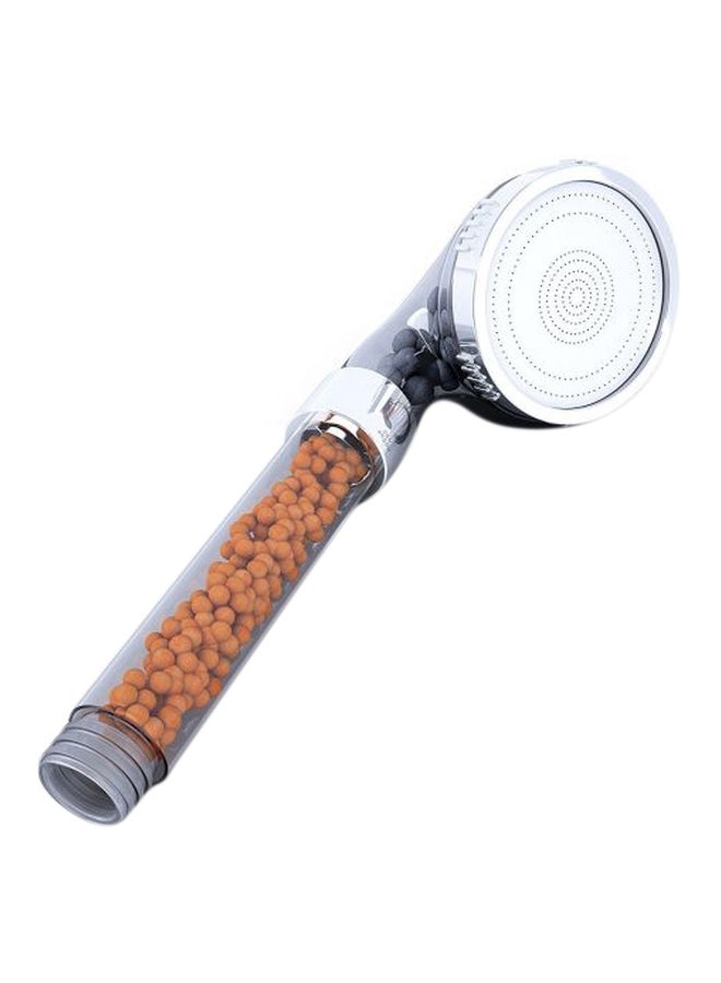 Handheld Filtration Showerhead Silver/Brown/Clear - Image 1
