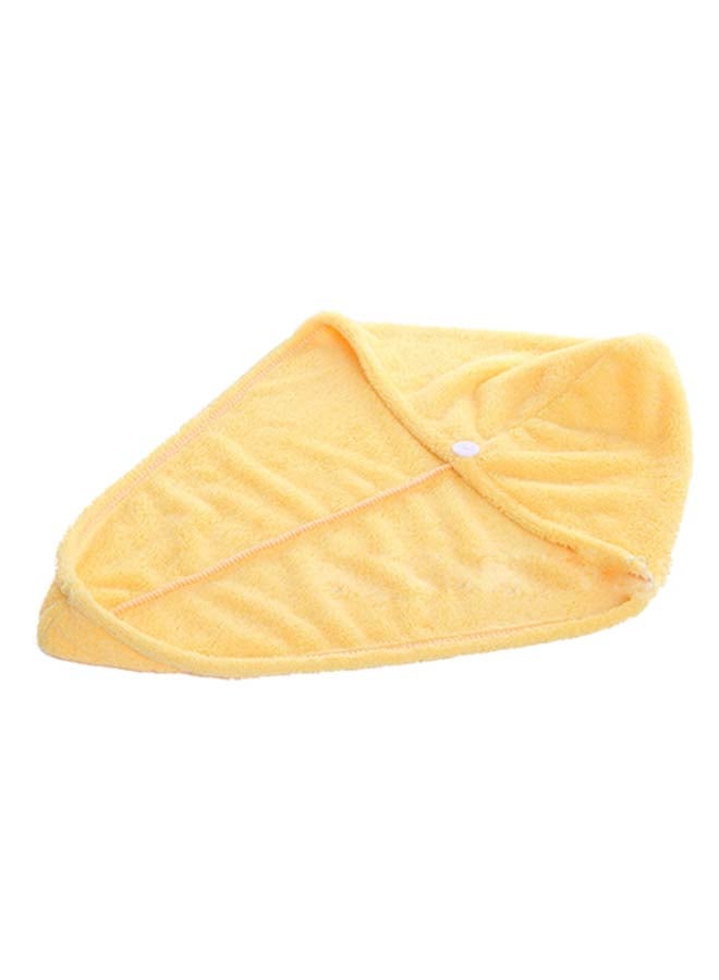 Microfiber Bath Towel Yellow 62 x 25.5cm - v1577191519/N26418285A_1