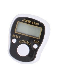 Tasbeeh Tally Counter With LED Light White/Black/Red