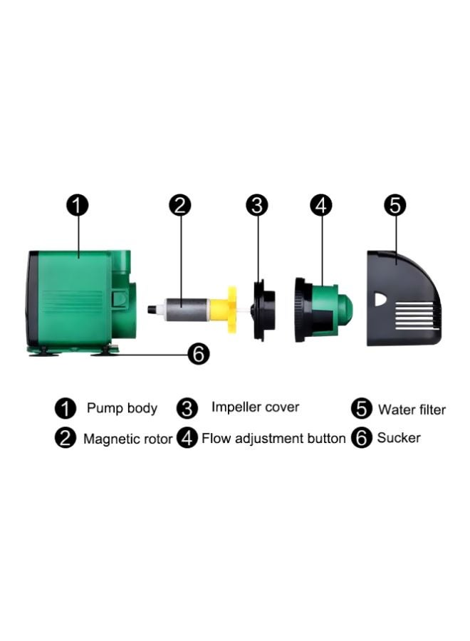 Generic - Submersible Water Pump Green/Grey - Image 1