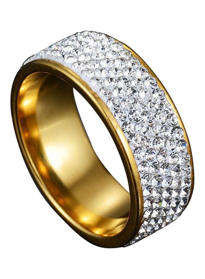 Titanium Zircon Ring