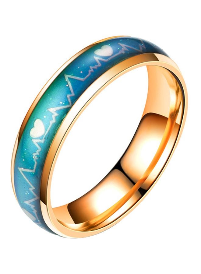 Titanium Steel Colour Changing Ring 