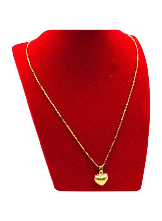 18 Karat Gold Plated Pendant Necklace  - Image 1
