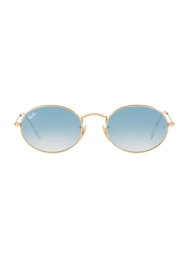 Ray Ban Oval Sunglasses RB3547N Lens Size 51 mm Gold UAE