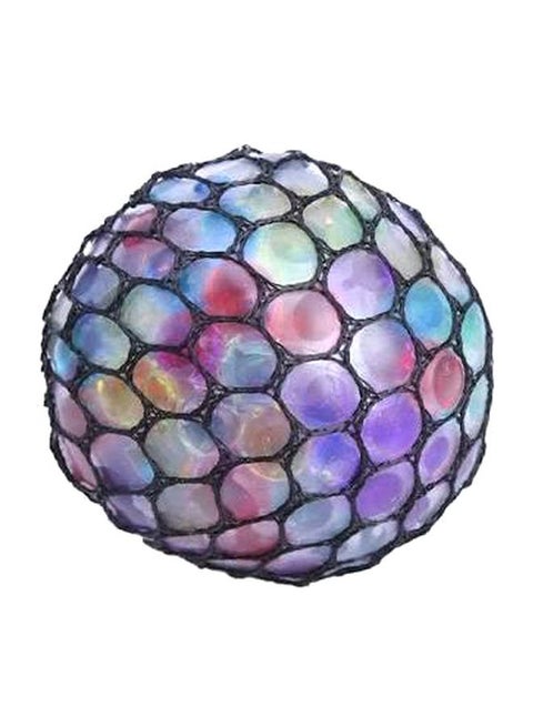 Non-Toxic Silicone Anti Stress Mesh Slime And Hand Muscle Therapy Bouncy Squishy Ball 2x2x9cm
