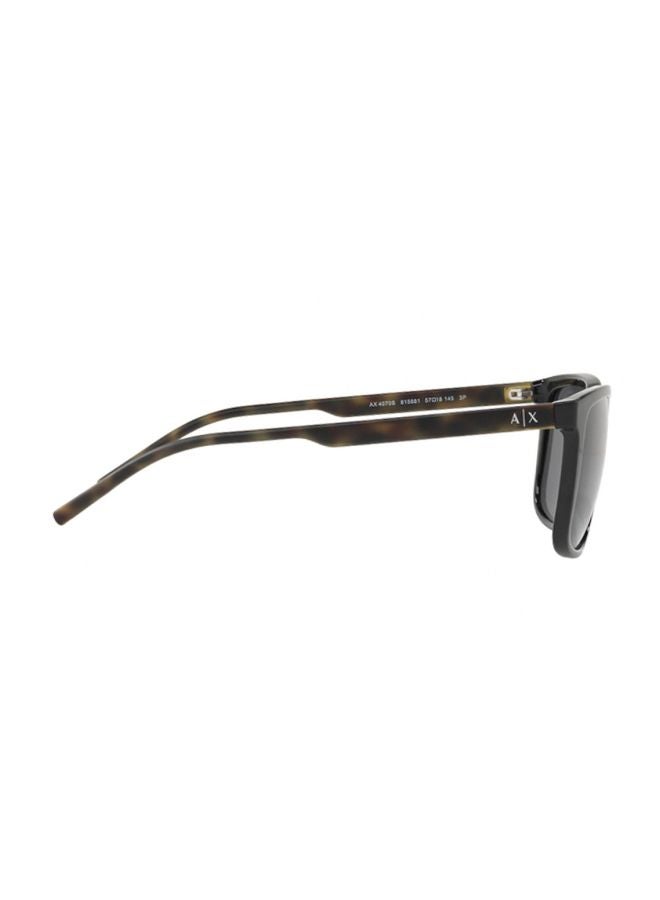 Armani Exchange Square Sunglasses - Lens Size: 57 mm - Image 3