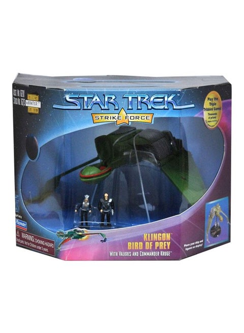 Star Trek Strike Force Klingon Bird Of Prey 1997 Figure Set