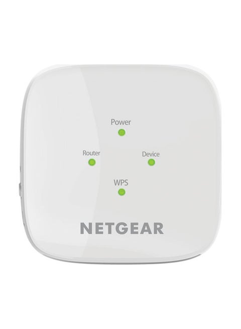 AC1200 802.11AC Dual Band Wifi Range Extender EX6110-100UKS Boost Your Existing Wifi Boost The Range Of Your Wifi Network To Every Corner Of Your Home For Maximum Wifi Performance White