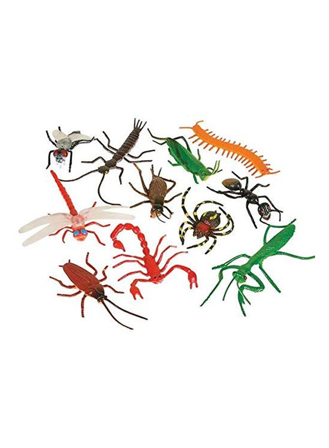 Rhode Island Novelty 12-Piece Realistic Insect Set - Image 2