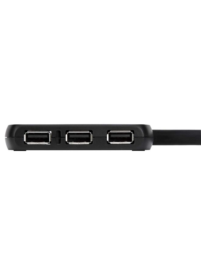 تارجوس موزع USB محمول مكون من 4 منافذ أسود/فضي - Image 3