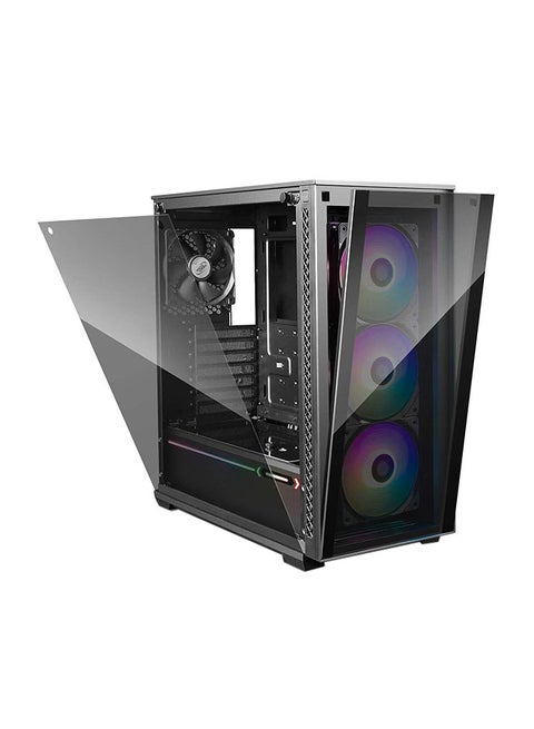 MATREXX 70 3F Computer Case Black/Clear