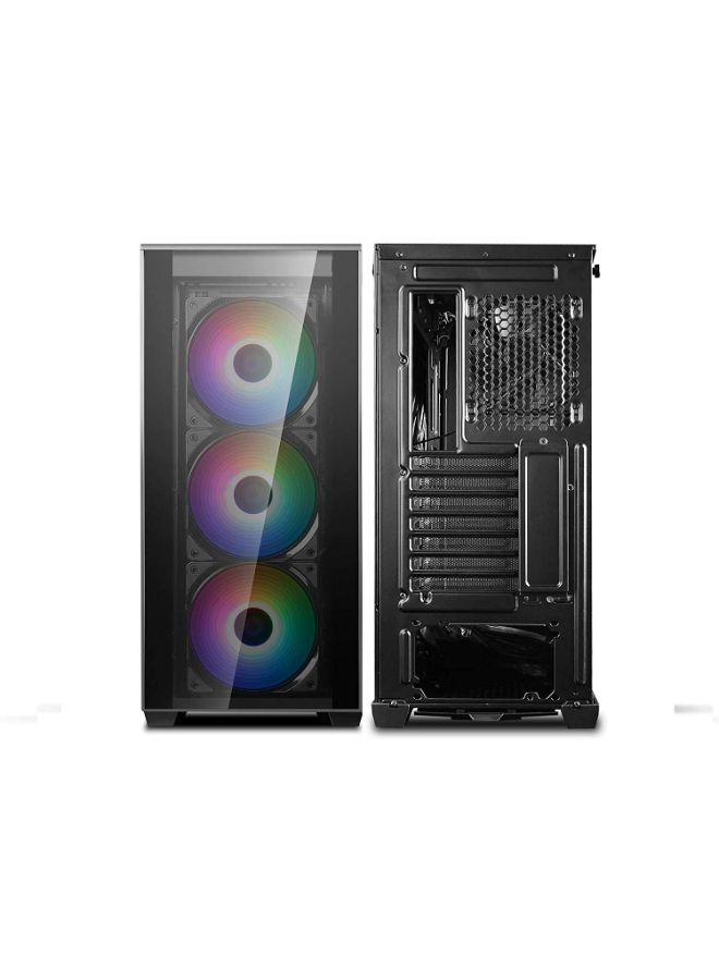 MATREXX 70 3F Computer Case Black/Clear