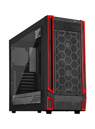 ATX Mid Tower Gaming Computer Case Black/Red - v1577352430/N33005151A_1