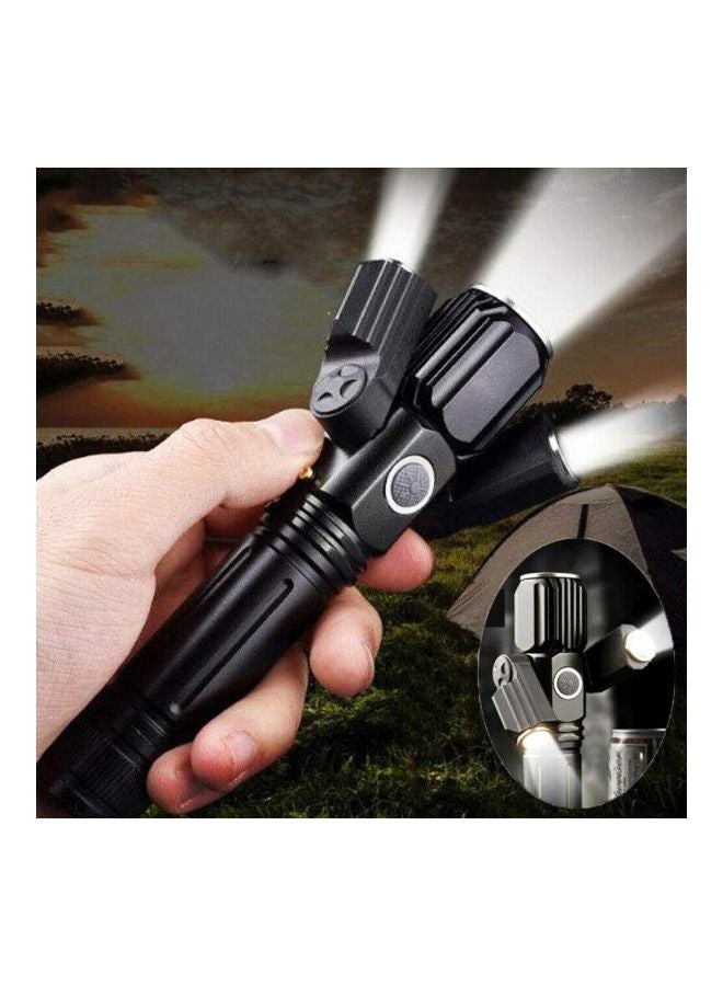 Sunshine Electric LED Torch With 3 Head Black 14.6centimeter - Image 3