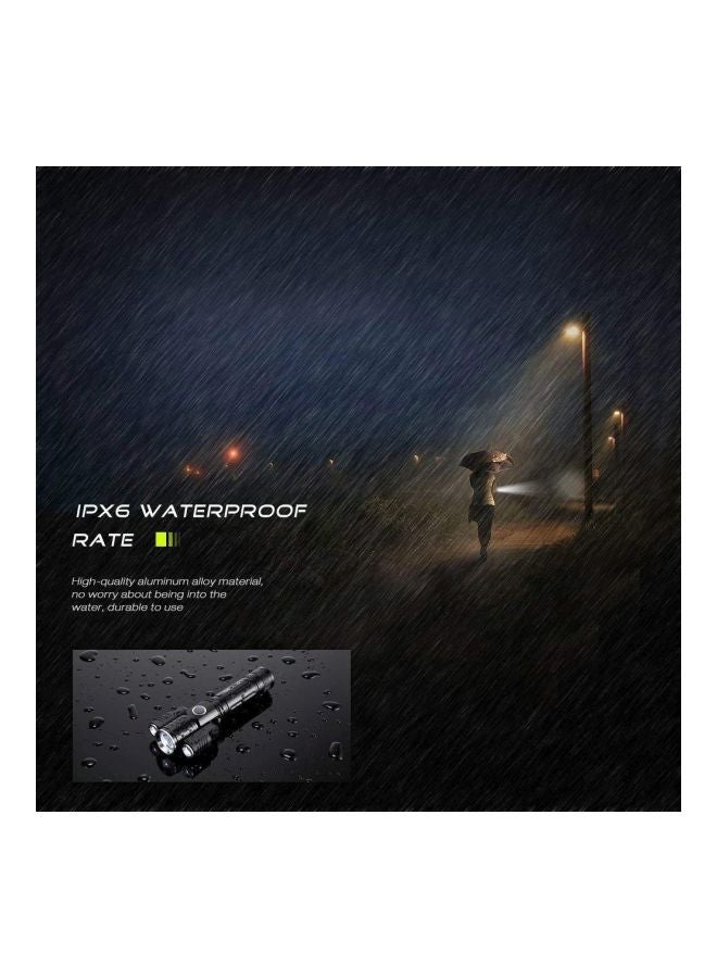 Sunshine Electric LED Torch With 3 Head Black 14.6cm - Image 4