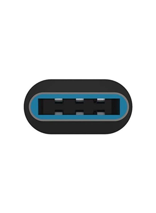 VENTION Type C Male To Micro USB Female Converter Connector Black - Image 2