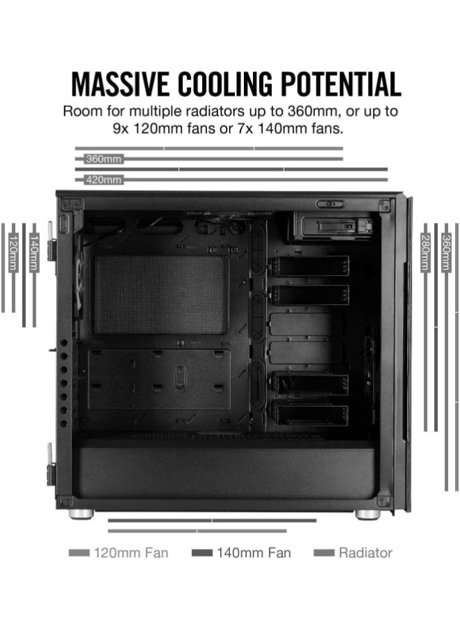 CORSAIR - 678C Mid-Tower Case White - Image 1