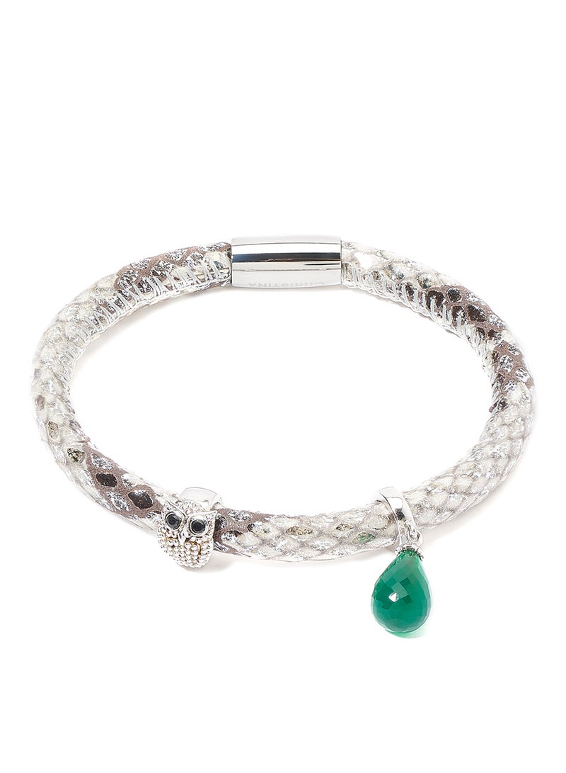 CHRISTINA DESIGN LONDON - Multi Layer Sterling Silver Bracelet - Image 1