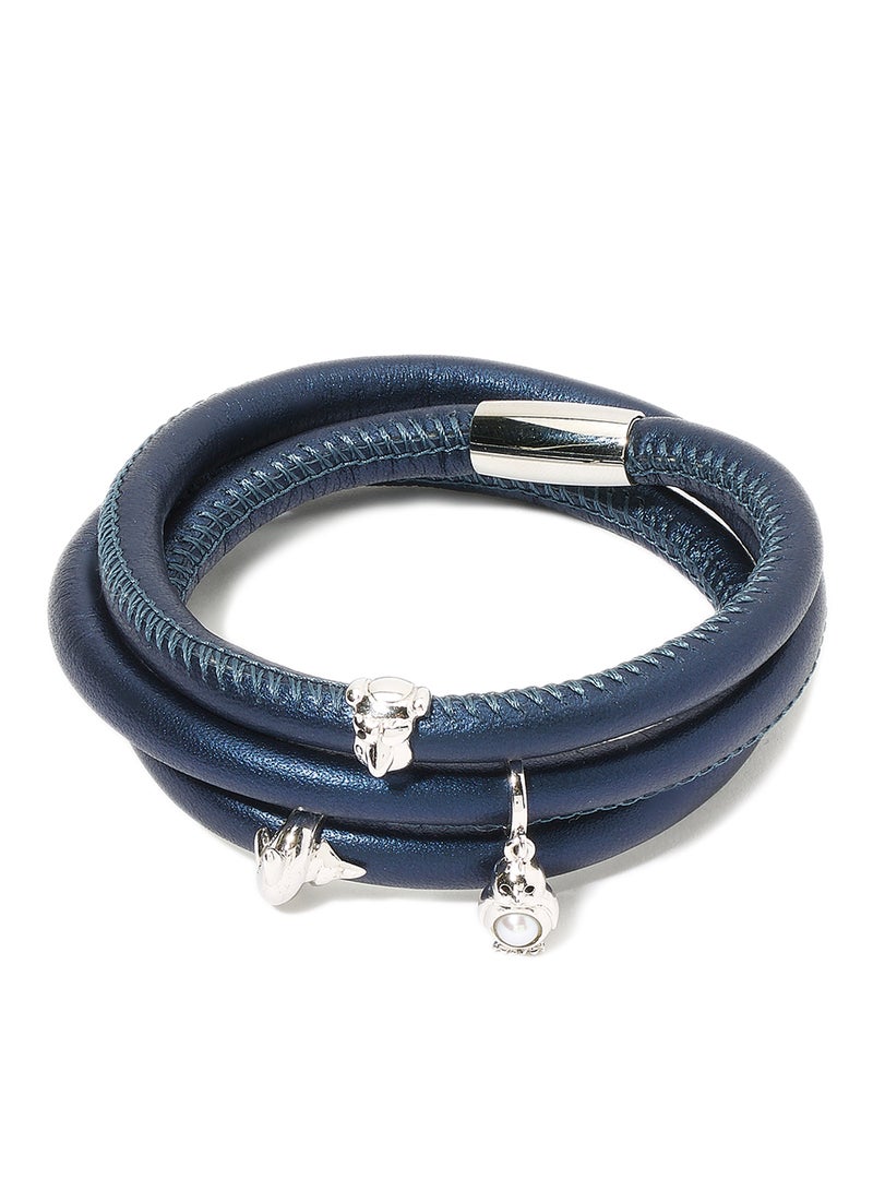 CHRISTINA DESIGN LONDON Multi Layer Sterling Silver Bracelet  - Image 1