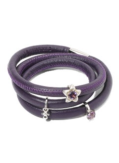 Multi Layer Sterling Silver Bracelet With Lode Star