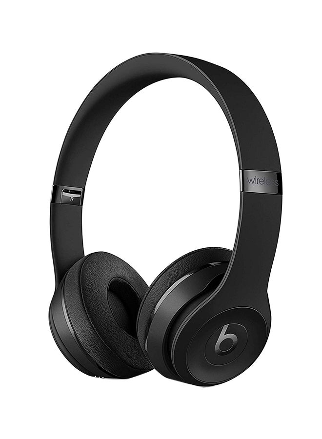 beats Solo3 Bluetooth Wireless On-Ear Headphones Black  - Image 1
