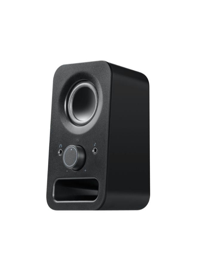 Logitech - Multimedia Speakers With Stereo Sound Z150 Black - Image 1