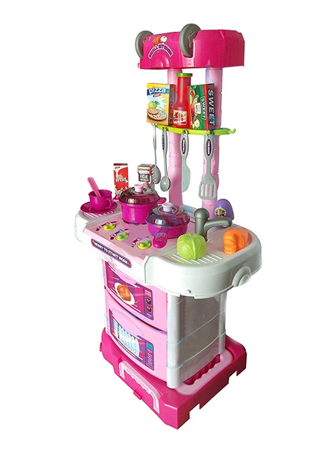 Techhark Little Chef Kitchen Play Set 60.7x42.5x7.7cm  - Image 2