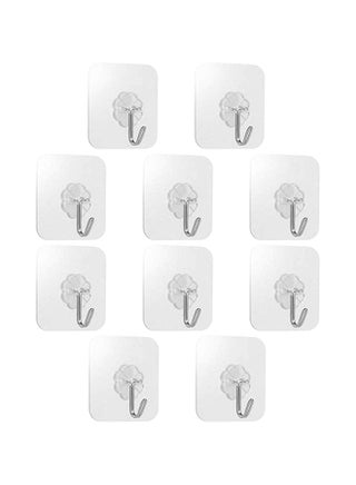 Wall Hooks Self Adhesive Sticker Hanger Transparent - v1577378163/N32817735A_1
