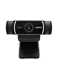 Logitech C922 1080P Pro Stream Webcam Black  - Image 1