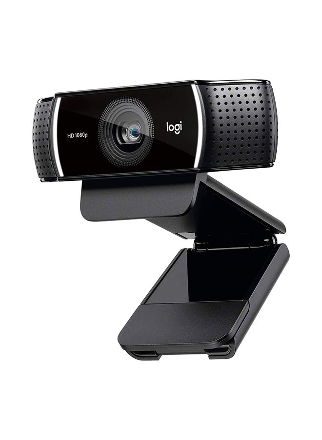 Logitech C922 1080P Pro Stream Webcam Black  - Image 2