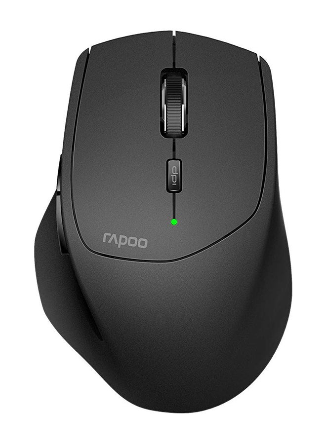 Rapoo MT550 Multi-Mode Wireless Optical Mouse Black - Image 1