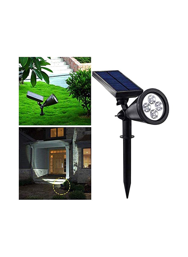 Generic 2-Piece Solar Powered Spot Light Set Black  - Image 3
