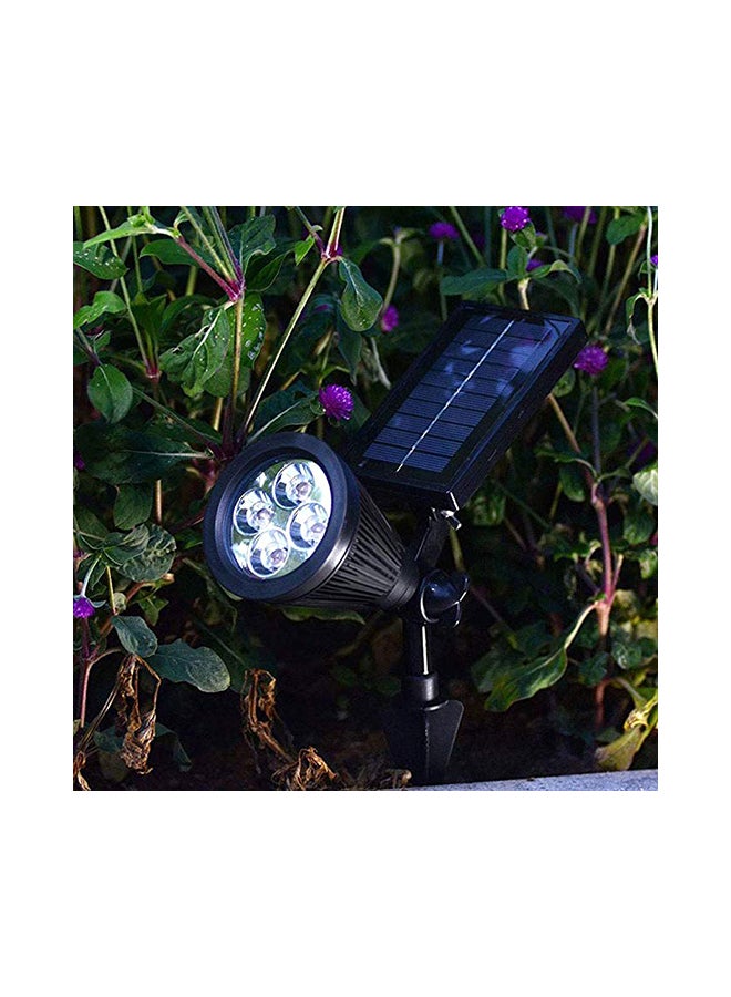 Generic 2-Piece Solar Powered Spot Light Set Black  - Image 4