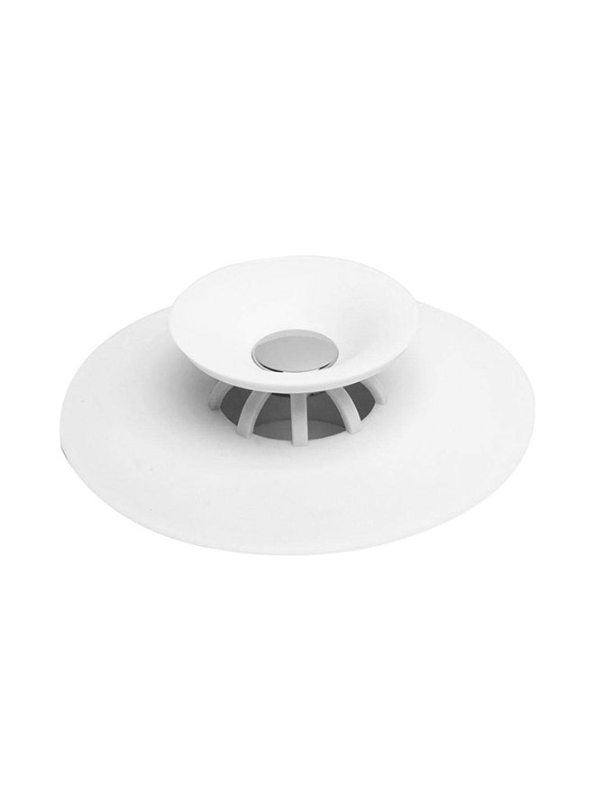 سدادة تصريف للحمام من السيليكون لحوض الاستحمام أبيض 19.9x13.3x3.2Ø³Ù†ØªÙŠÙ…ØªØ± 